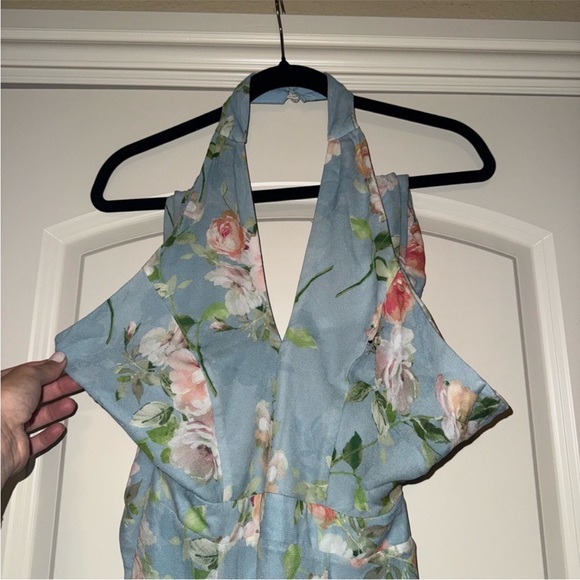 Yumi Kim Spencer blue floral Maxi Dress size medium - Picture 6 of 12